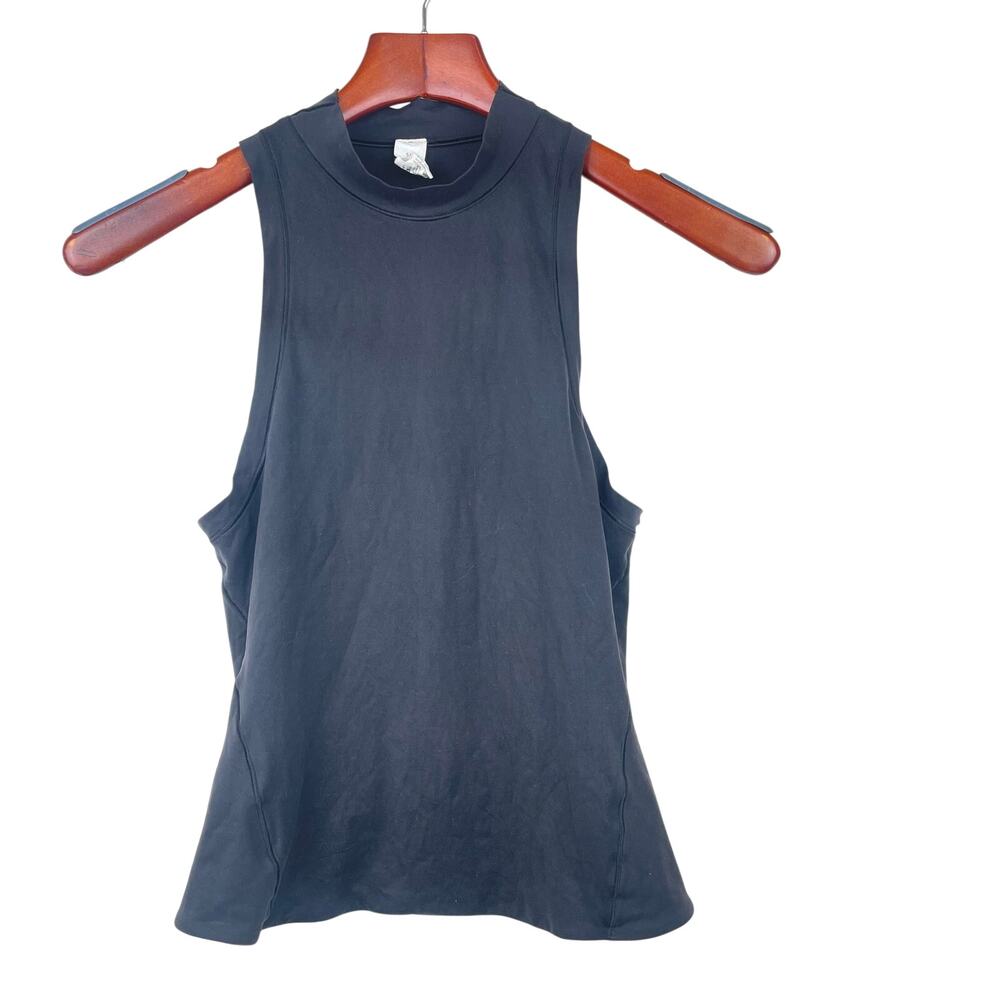 Lululemon Womens Tank Top Sz SP Align High Neck‎ Black Athleisure Training